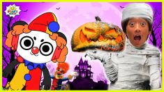 Ryan and Combo Panda  Halloween Special