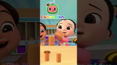 Let’s Build a Tower! #Shorts | CoComelon Nursery Rhymes and Kids Songs