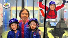Ryan learned how to Skydive at IFly with family!