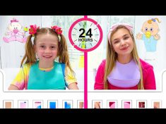 Nastya 24 Hours Baby Challenge and Other Fun stories