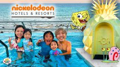 Pineapple Nickelodeon Resort Hotel Tour family Vacation!