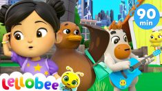 Five Little Ducks! + More Nursery Rhymes & Kids Songs – Lellobee by CoComelon