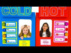 Nastya and Hot vs Cold challenge