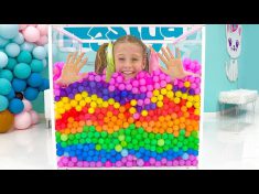 Nastya Cube Challenge and funny kids stories