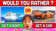 Would you Rather Challenge! HARDEST CHOICE EVER!