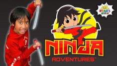 Exciting News! Ninja Adventures is coming to Ryan’s World this Summer!