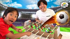 How to Make your own DIY Foosball table from cardboard!
