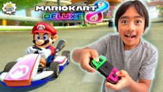 Ryan Trains to Defeat Mommy in Mario Kart 8 Deluxe!
