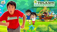 Ryan’s amazing Island Adventure FULL Episode animation!